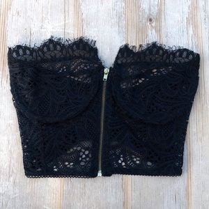 For love and lemons skivvies foxy strapless bra